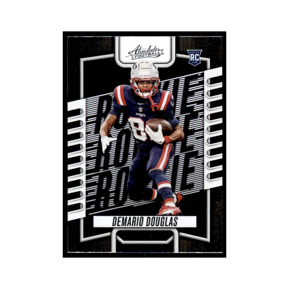 2023 Panini Absolute Foil Demario Douglas RC Patriots #158