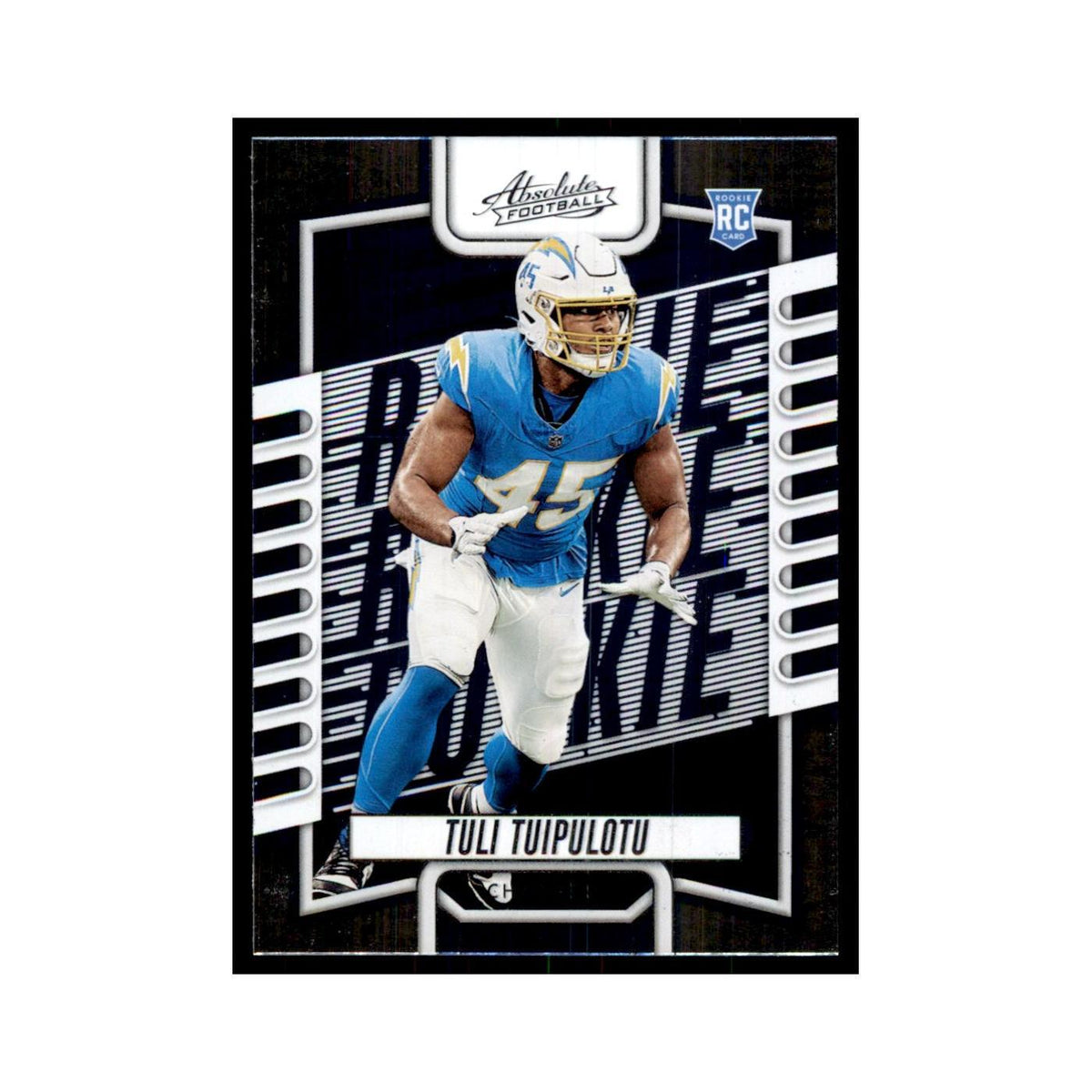 2023 Panini Absolute Foil Tuli Tuipulotu RC Chargers #173
