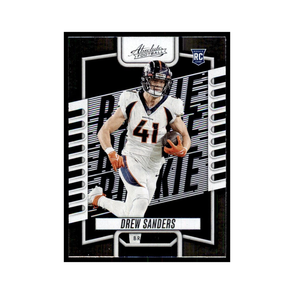 2023 Panini Absolute Foil Drew Sanders RC Broncos #177