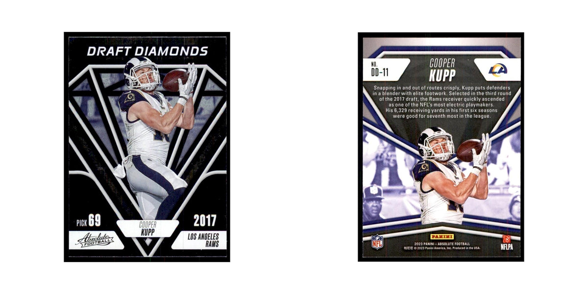 2023 Panini Absolute Draft Diamonds Cooper Kupp Rams #DD-11
