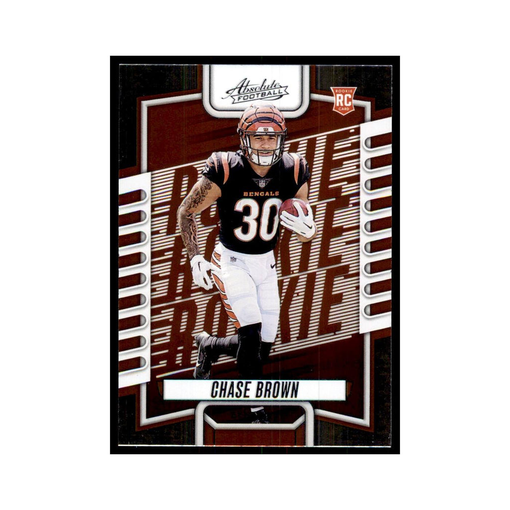 2023 Panini Absolute Foil Chase Brown RC Bengals #142