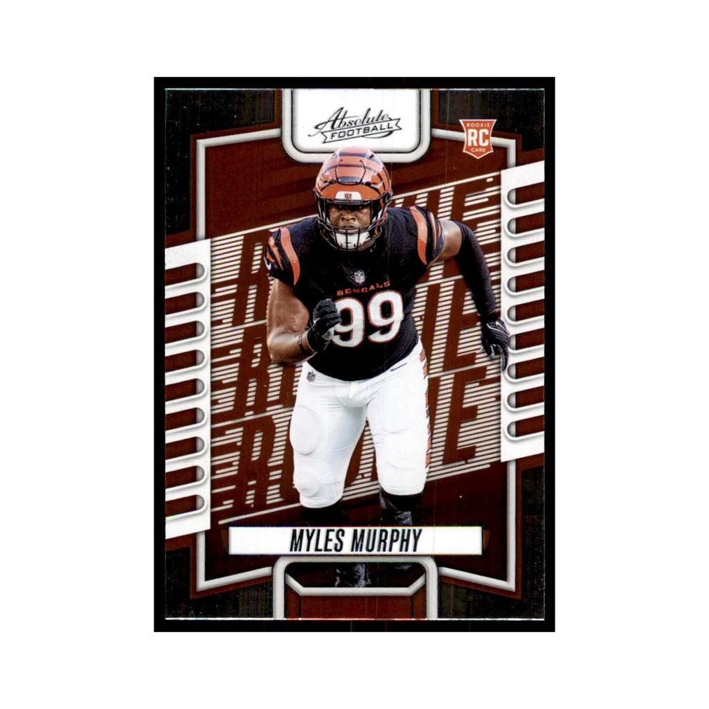 2023 Panini Absolute Foil Myles Murphy RC Bengals #159