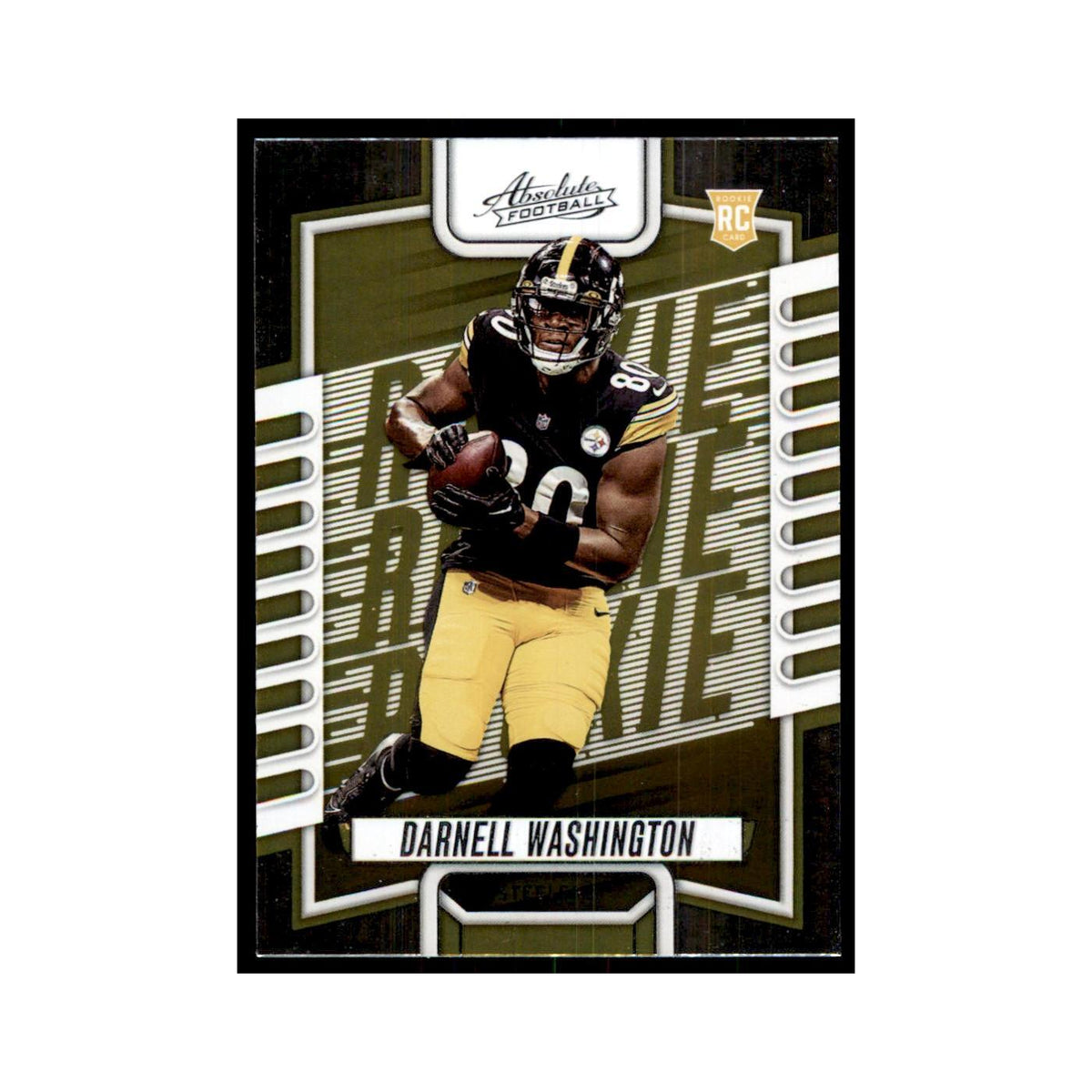 2023 Panini Absolute Foil Darnell Washington RC Steelers #187