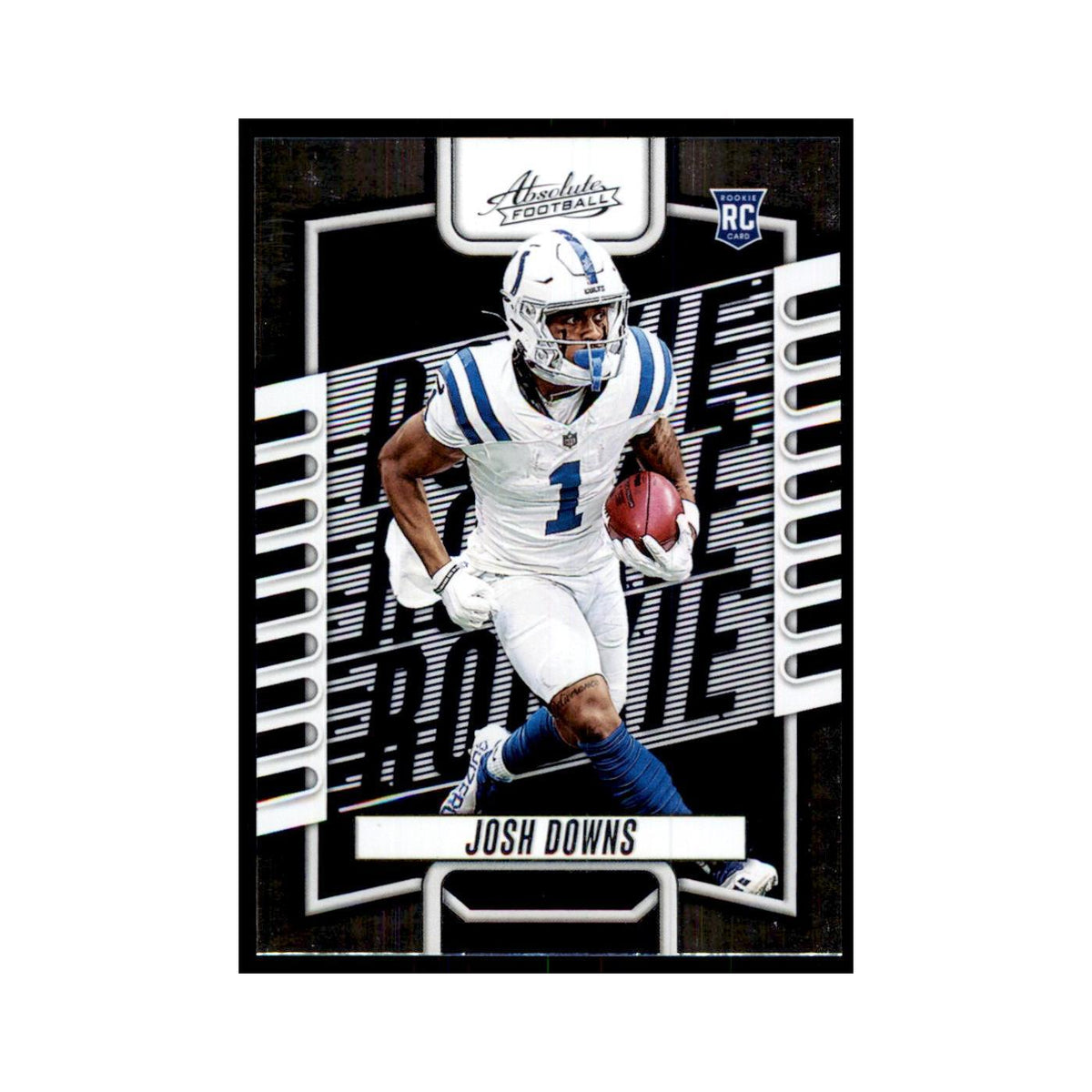 2023 Panini Absolute Foil Josh Downs RC Colts #128