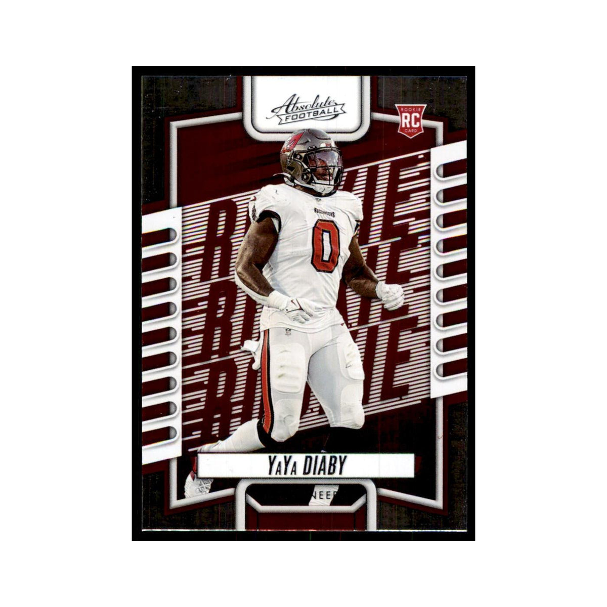 2023 Panini Absolute Foil YaYa Diaby RC Buccaneers #184