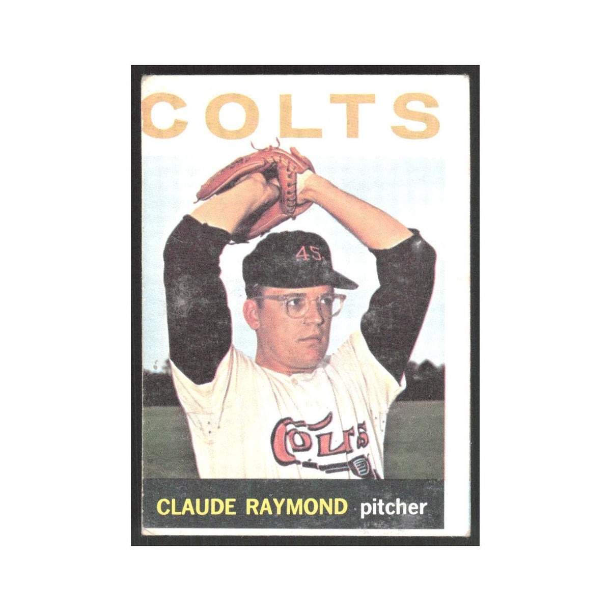 1964 Topps Claude Raymond Houston Colt .45s #504