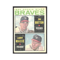 1964 Topps Rookie Stars - Jim Britton/Larry Maxie RC Milwaukee Braves #94