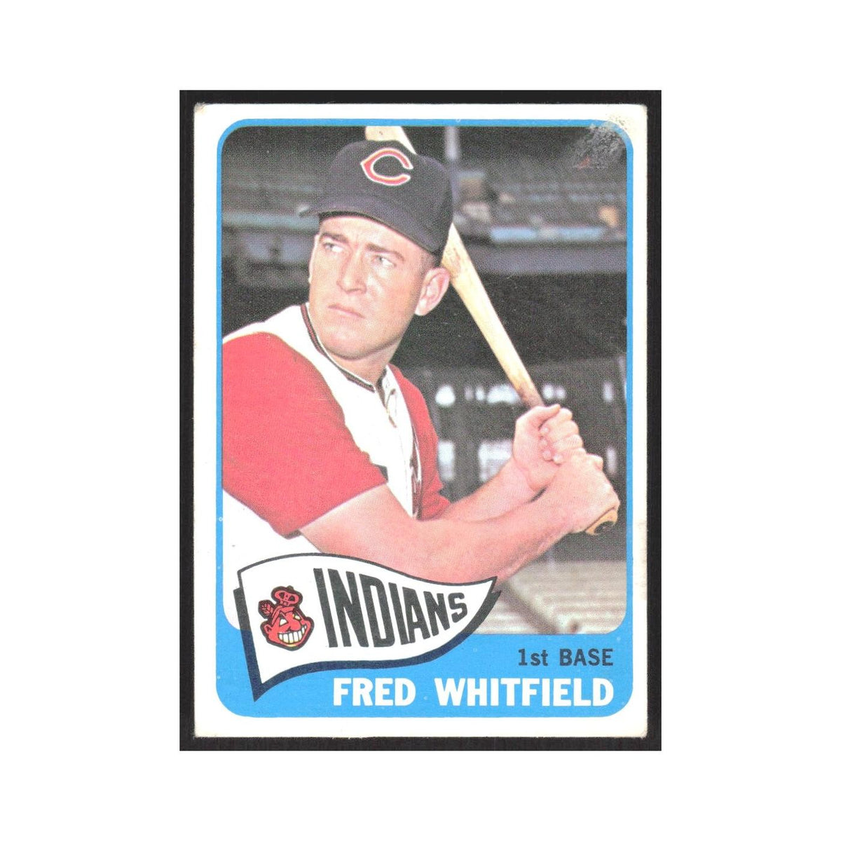 1965 Topps Fred Whitfield Indians #283