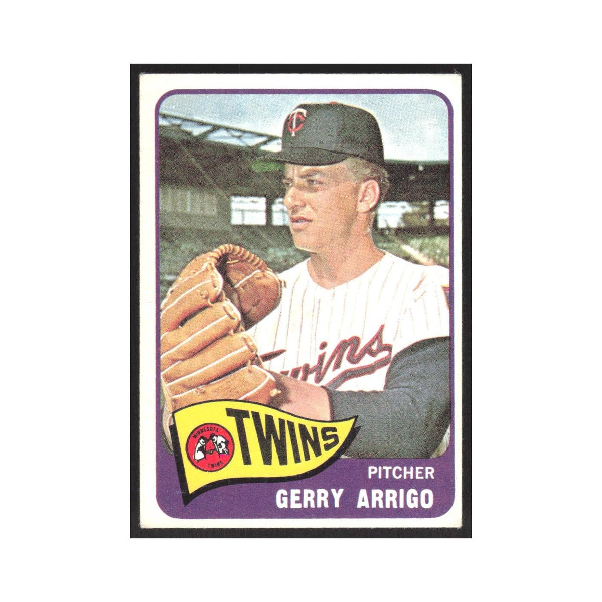 1965 Topps Gerry Arrigo Twins #39
