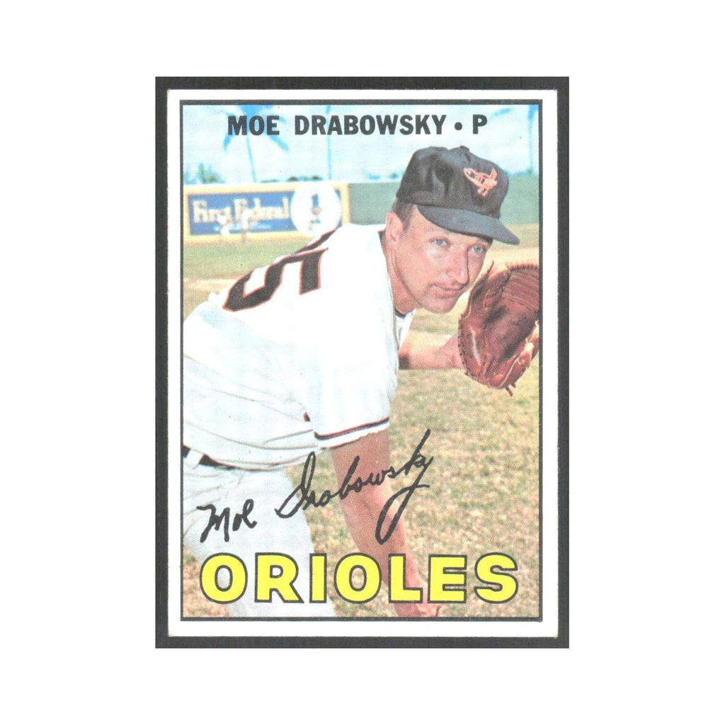 1967 Topps Moe Drabowsky Orioles #125