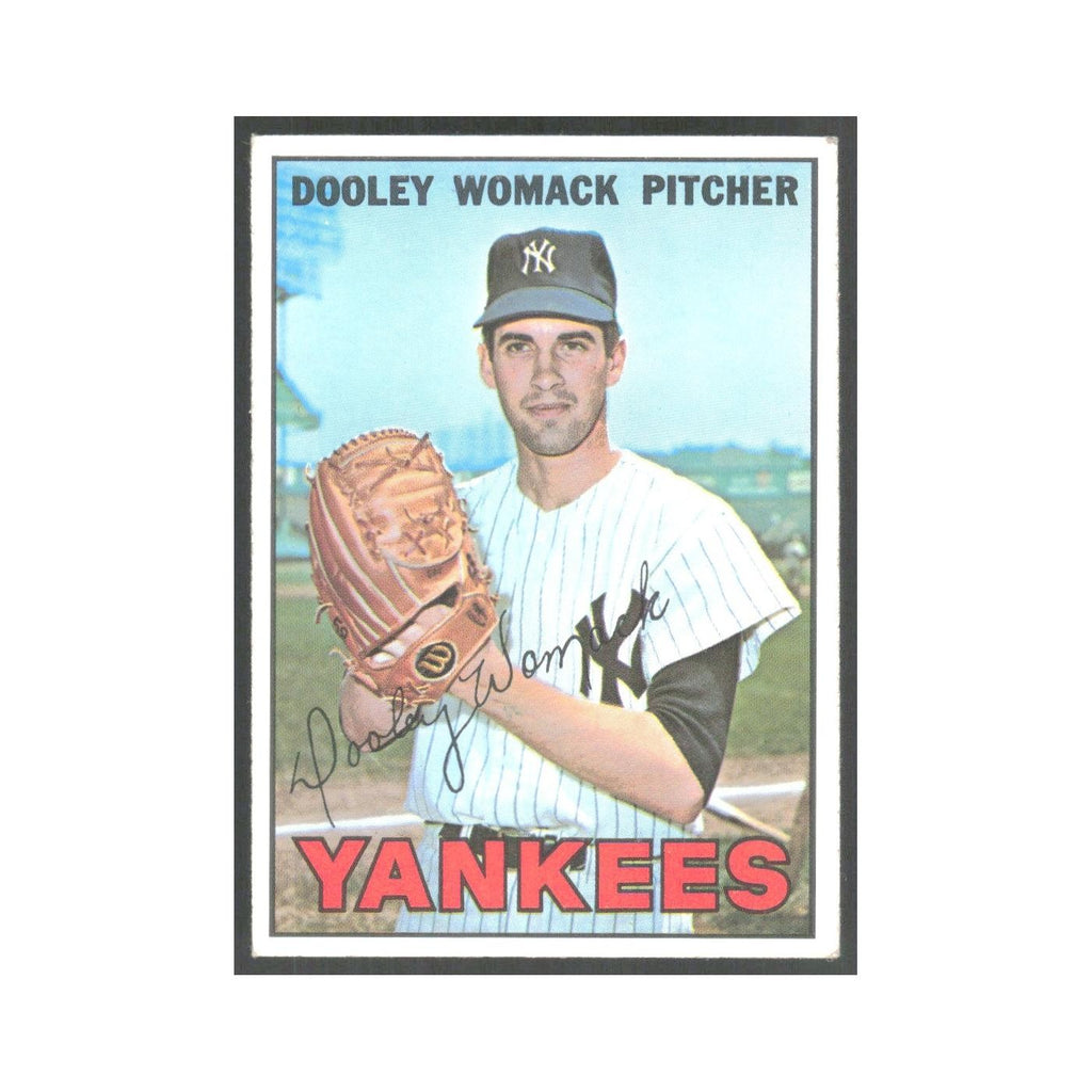 1967 Topps Dooley Womack Yankees #77