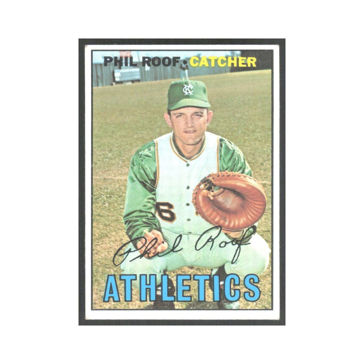 1967 Topps Phil Roof Kansas City Athletics #129