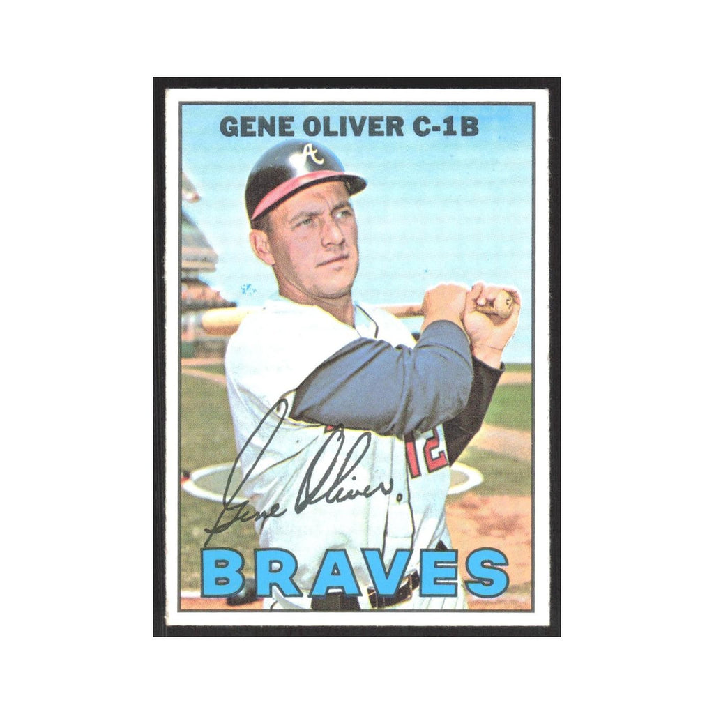 1967 Topps Gene Oliver Braves #18