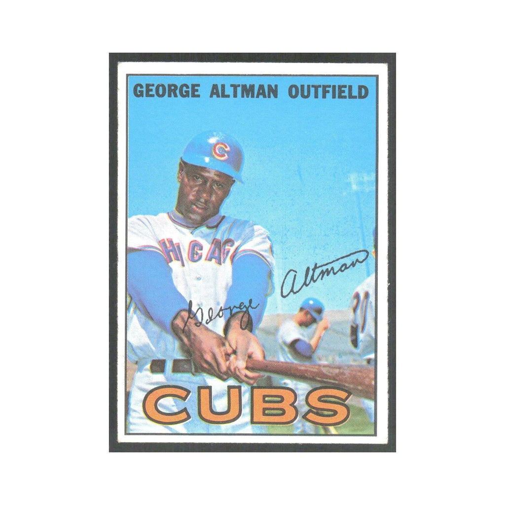 1967 Topps George Altman Cubs #87