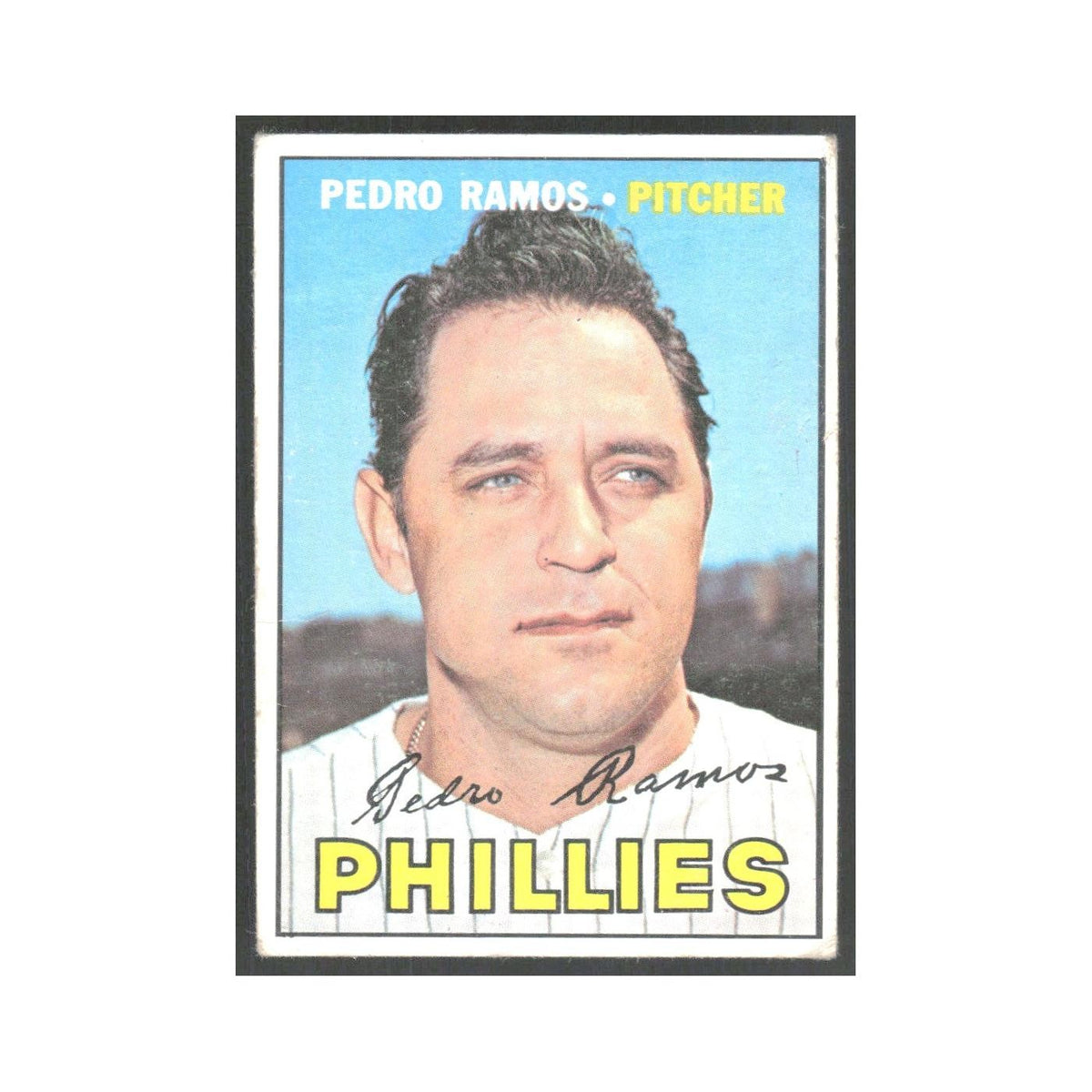1967 Topps Pedro Ramos Phillies #187