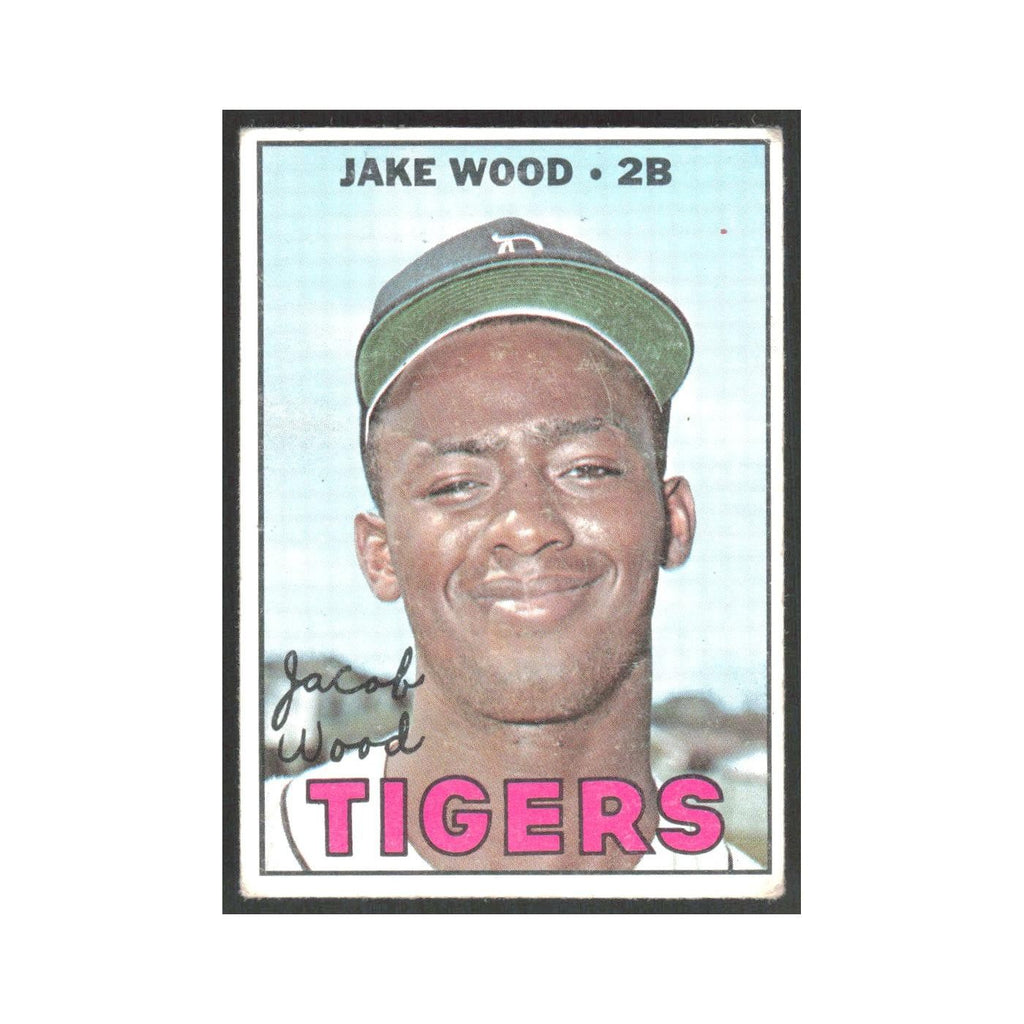 1967 Topps Jake Wood Tigers #394