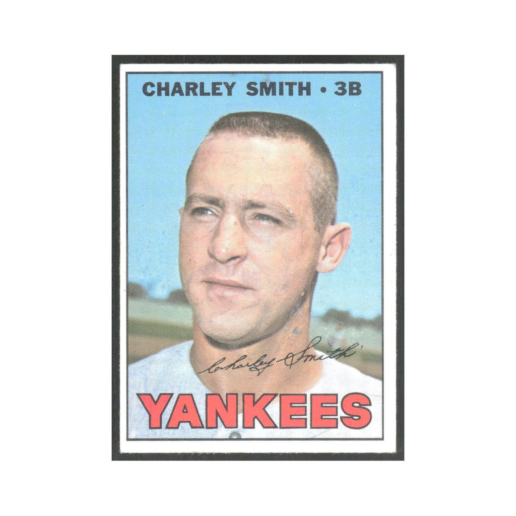 1967 Topps Charley Smith Yankees #257