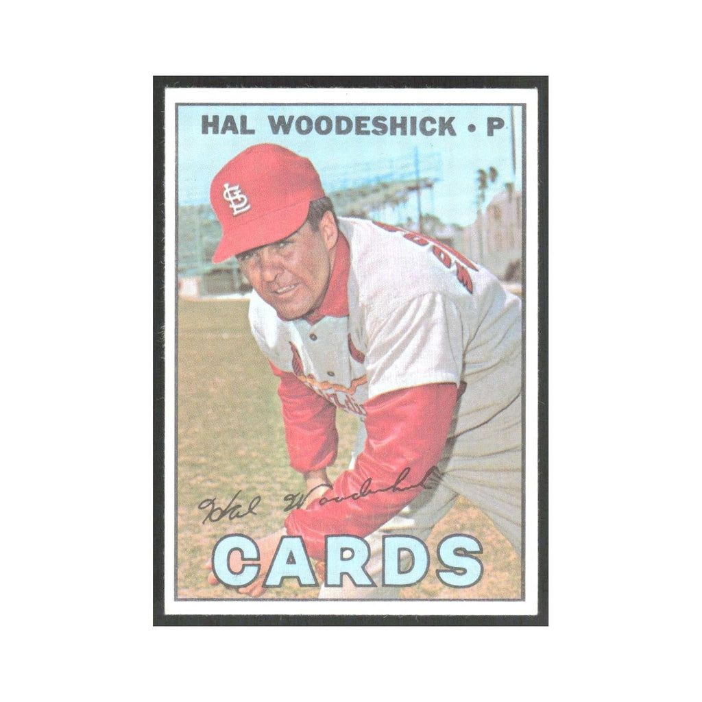 1967 Topps Hal Woodeshick Cardinals #324