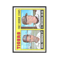 1967 Topps Tigers Rookies - George Korince/John Matchick RC Tigers #72