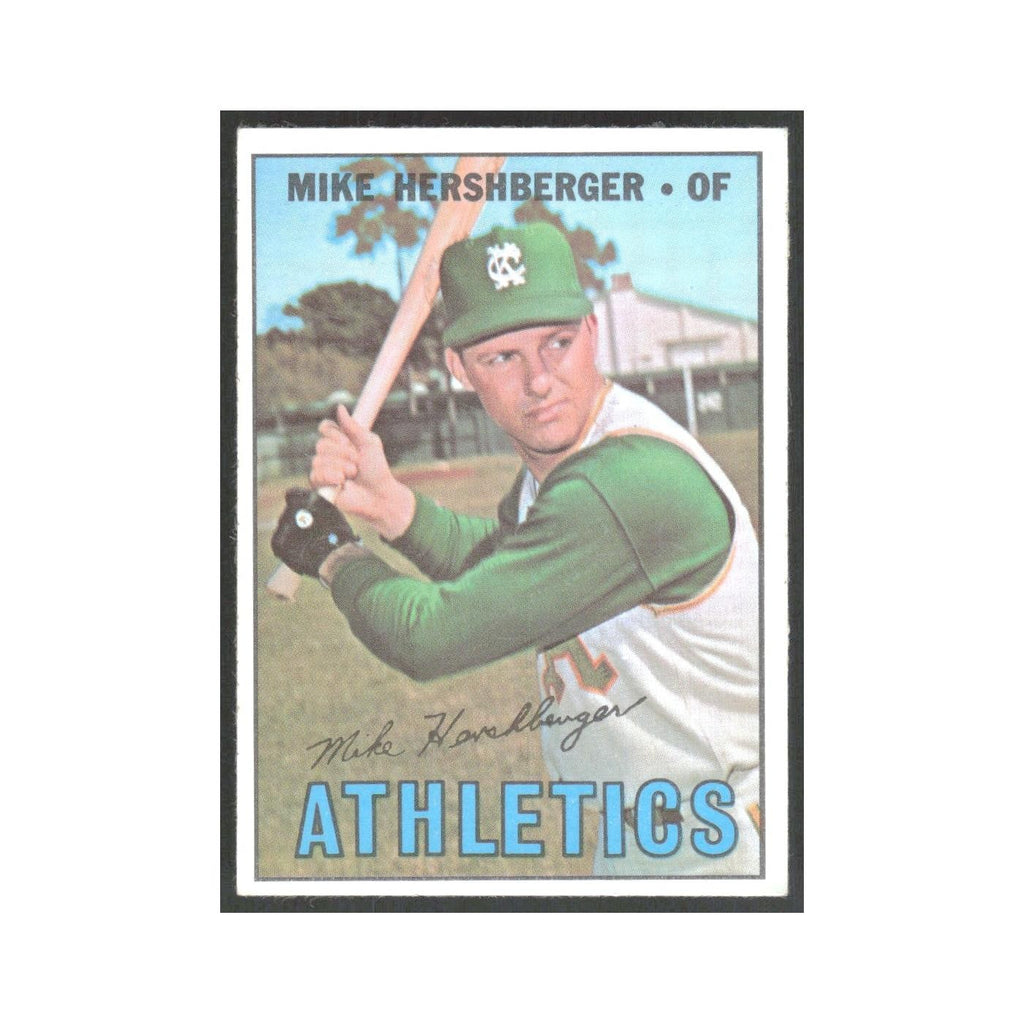 1967 Topps Mike Hershberger Kansas City Athletics #323