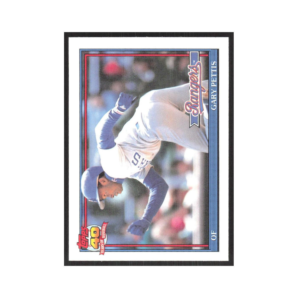 1991 O-Pee-Chee Gary Pettis Rangers #314