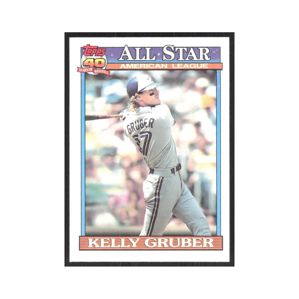 1991 O-Pee-Chee Kelly Gruber Blue Jays #388