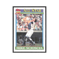 1991 O-Pee-Chee Mike Scioscia Dodgers #404