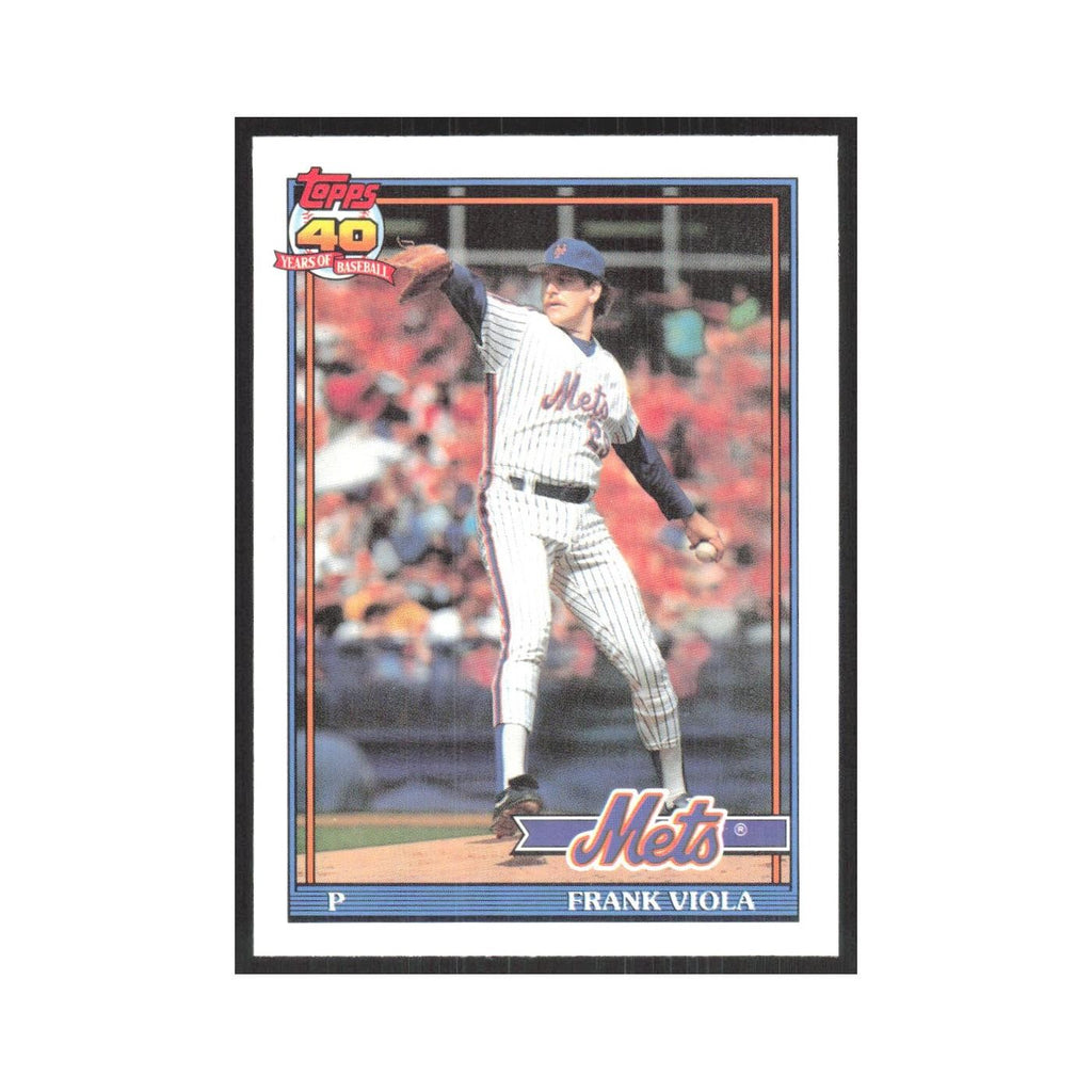 1991 O-Pee-Chee Frank Viola Mets #60