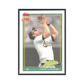 1991 O-Pee-Chee Carney Lansford Athletics #502