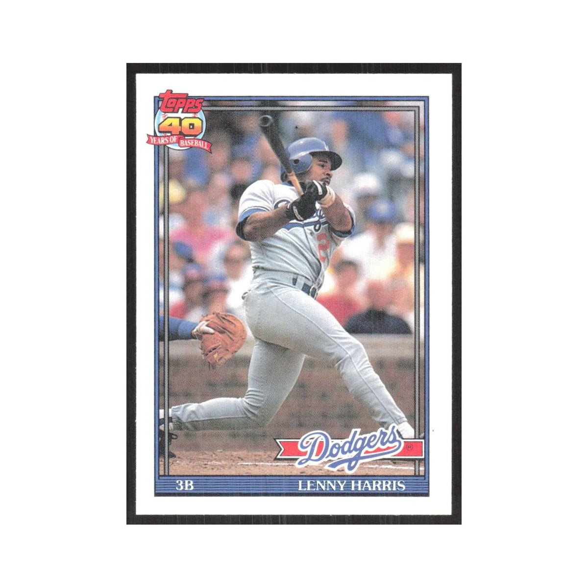 1991 O-Pee-Chee Lenny Harris Dodgers #453