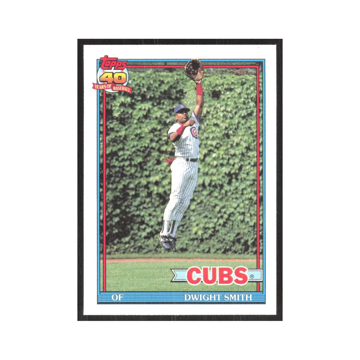 1991 O-Pee-Chee Dwight Smith Cubs #463