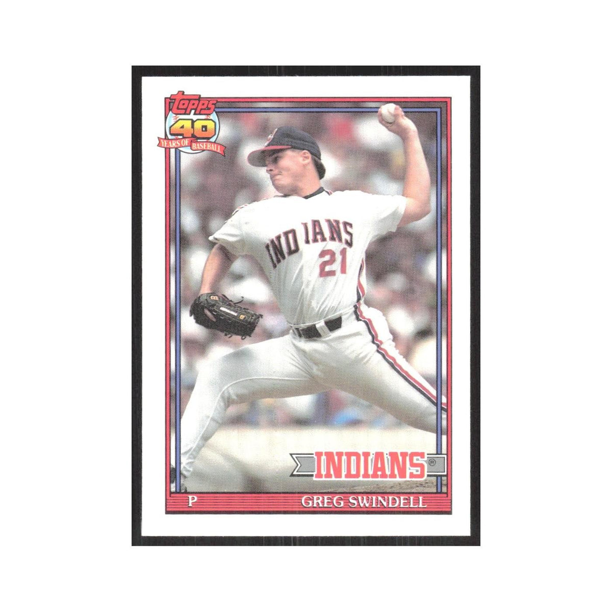 1991 O-Pee-Chee Greg Swindell Indians #445