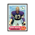 1968 Topps Don Hultz Eagles #6
