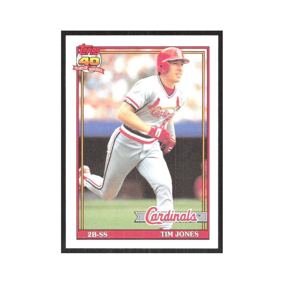 1991 O-Pee-Chee Tim Jones Cardinals #262