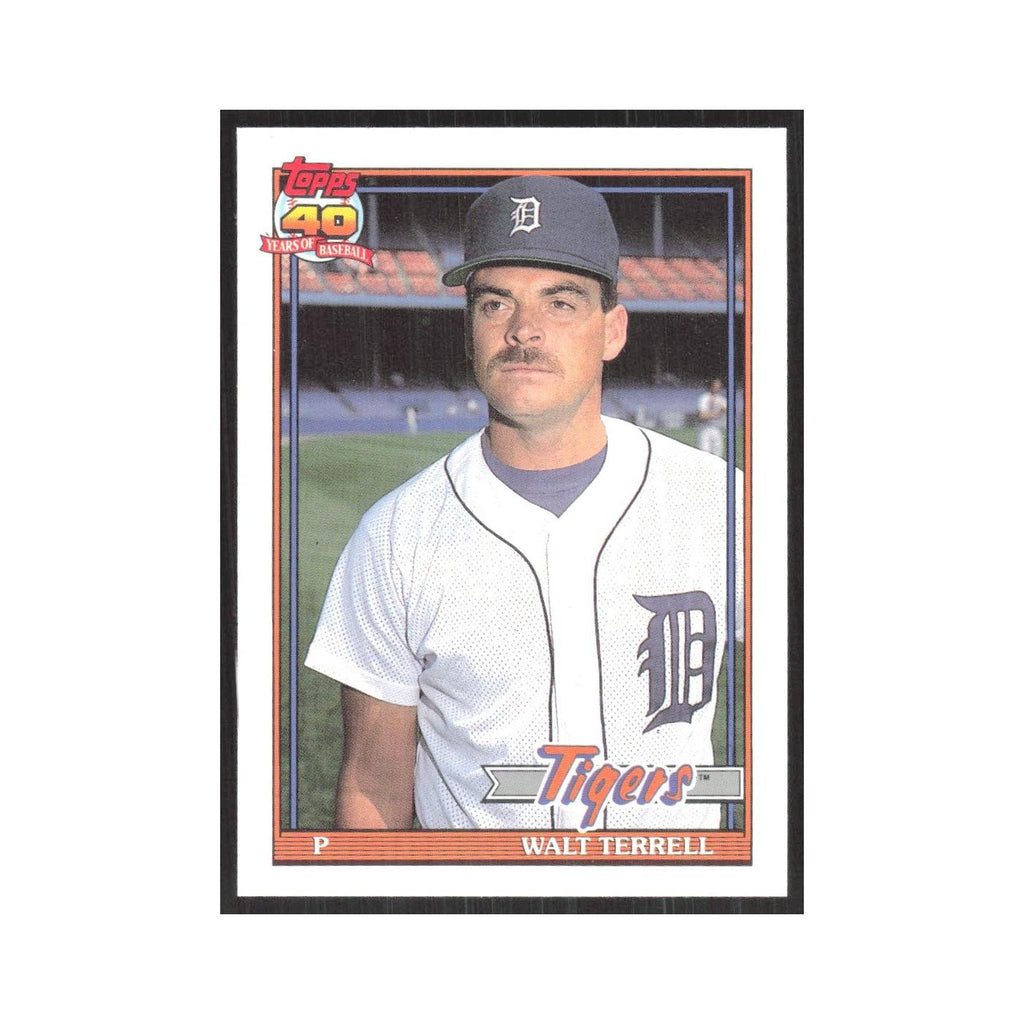 1991 O-Pee-Chee Walt Terrell Tigers #328