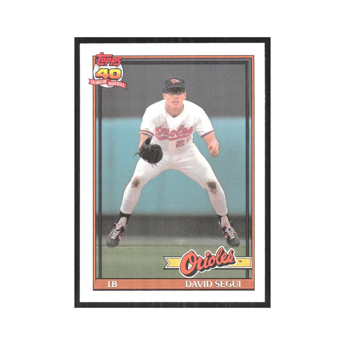 1991 O-Pee-Chee David Segui Orioles #724