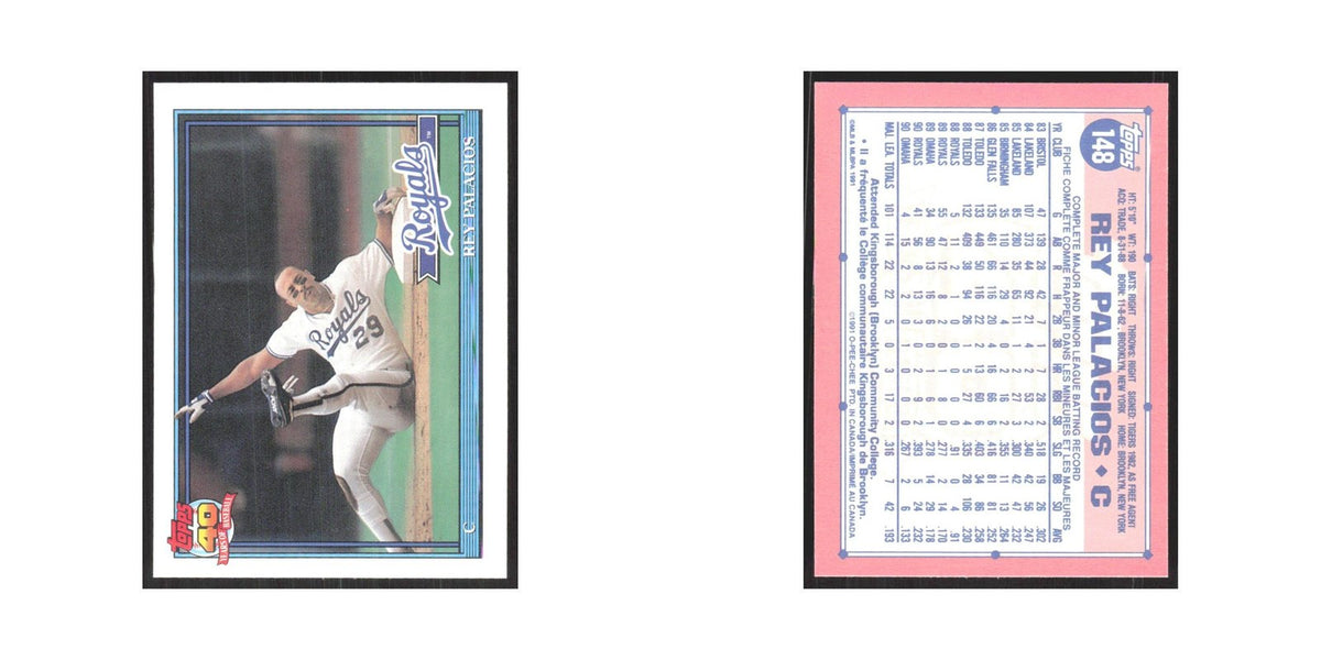 1991 O-Pee-Chee Rey Palacios Royals #148