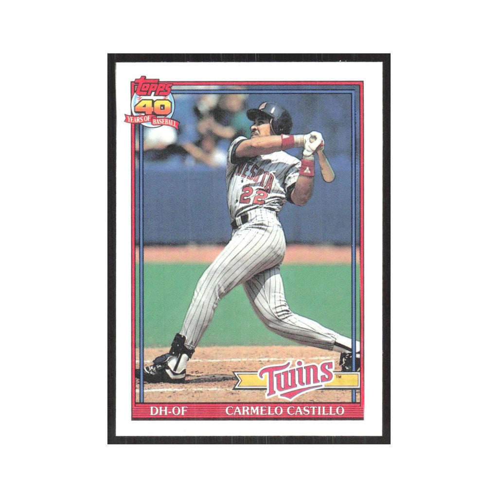 1991 O-Pee-Chee Carmelo Castillo Twins #266
