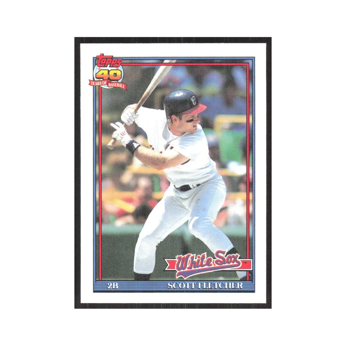 1991 O-Pee-Chee Scott Fletcher White Sox #785