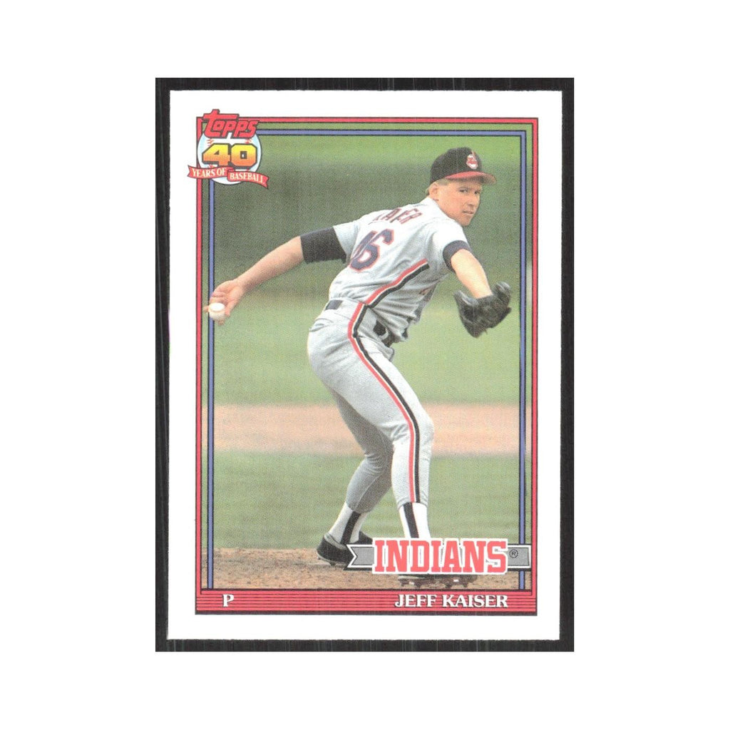 1991 O-Pee-Chee Jeff Kaiser Indians #576