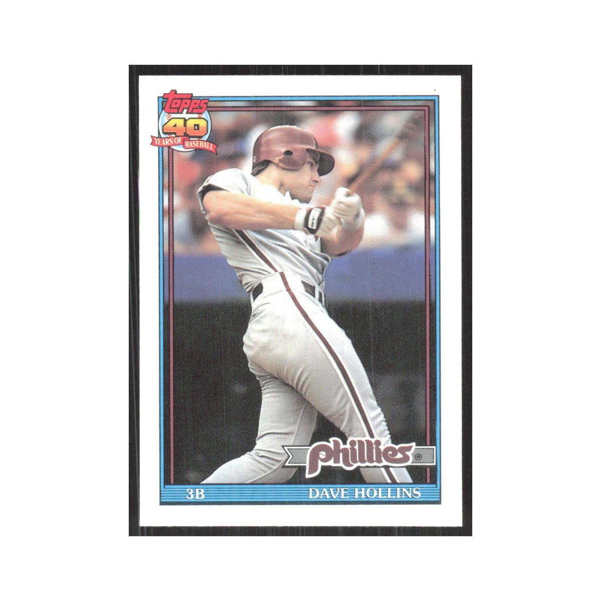 1991 O-Pee-Chee Dave Hollins Phillies #264