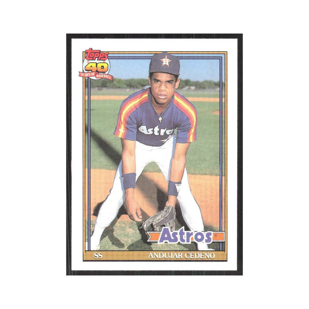 1991 O-Pee-Chee Andujar Cedeno Astros #646
