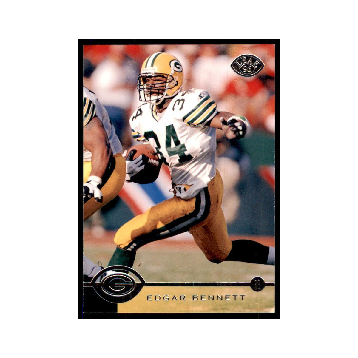 1996 Leaf Edgar Bennett Packers #77