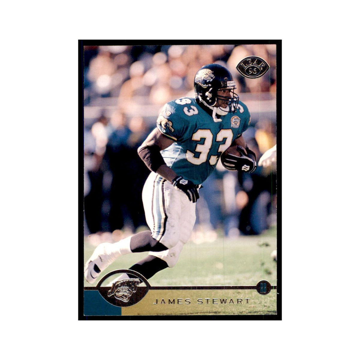 1996 Leaf James Stewart Jaguars #145