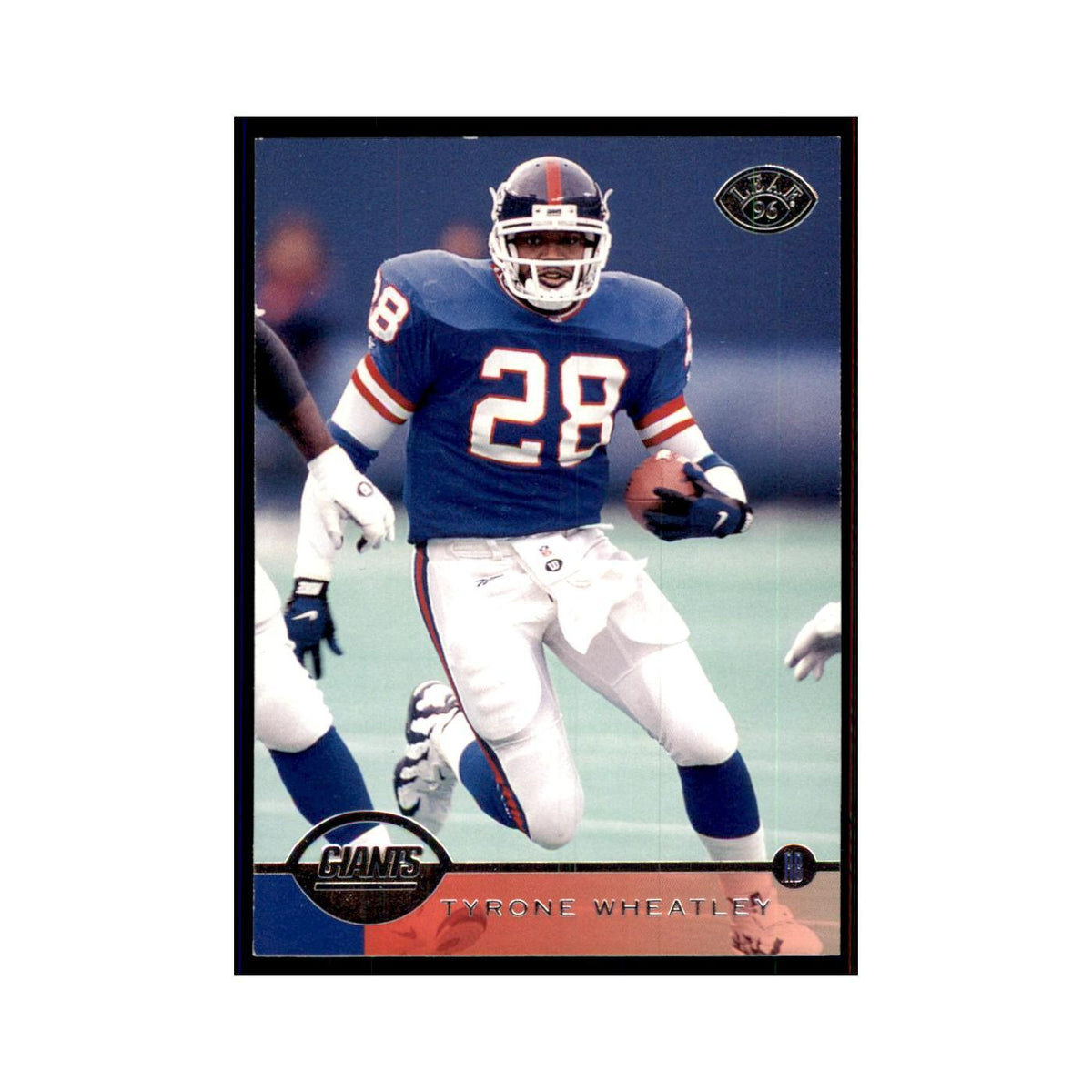 1996 Leaf Tyrone Wheatley Giants #108