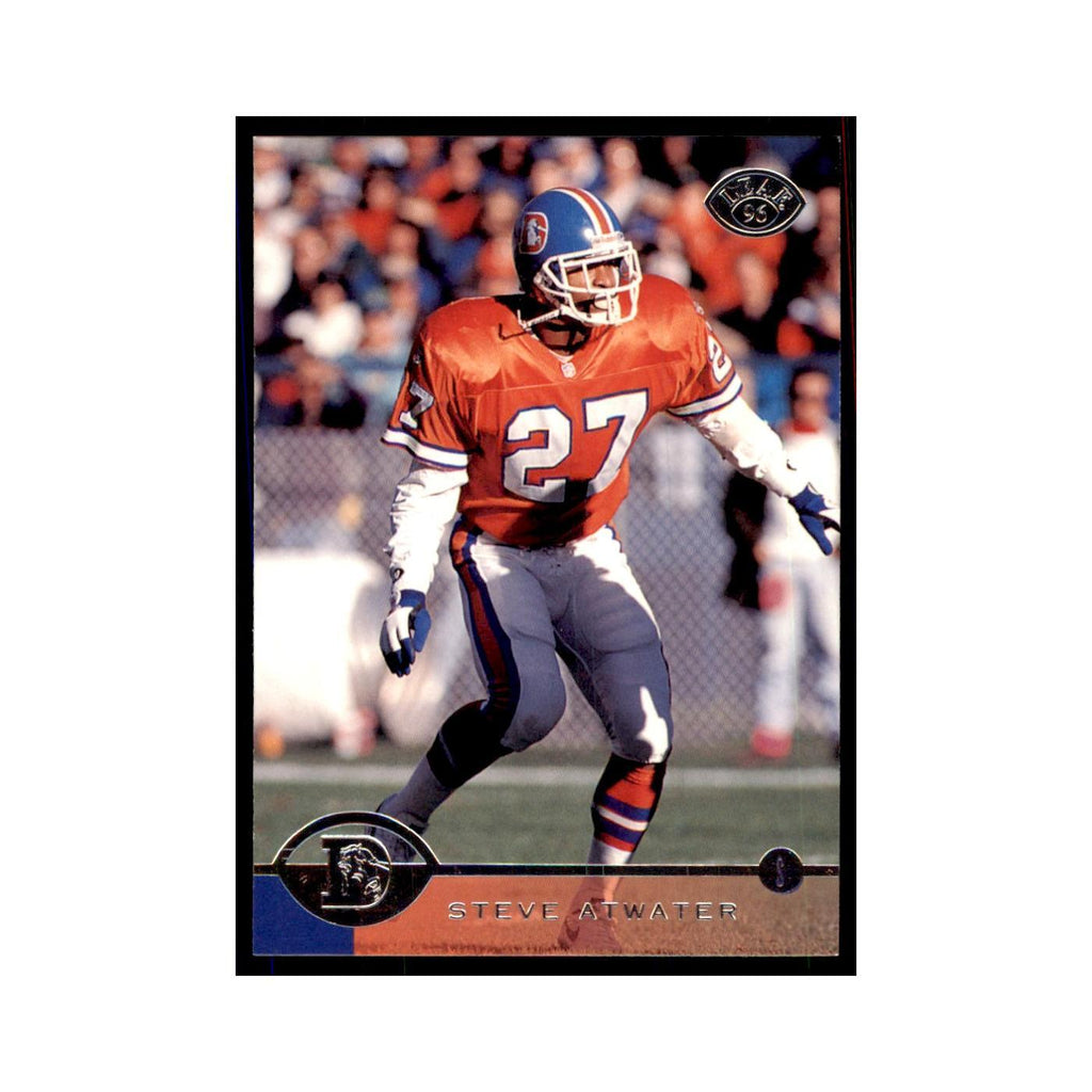 1996 Leaf Steve Atwater Broncos #138