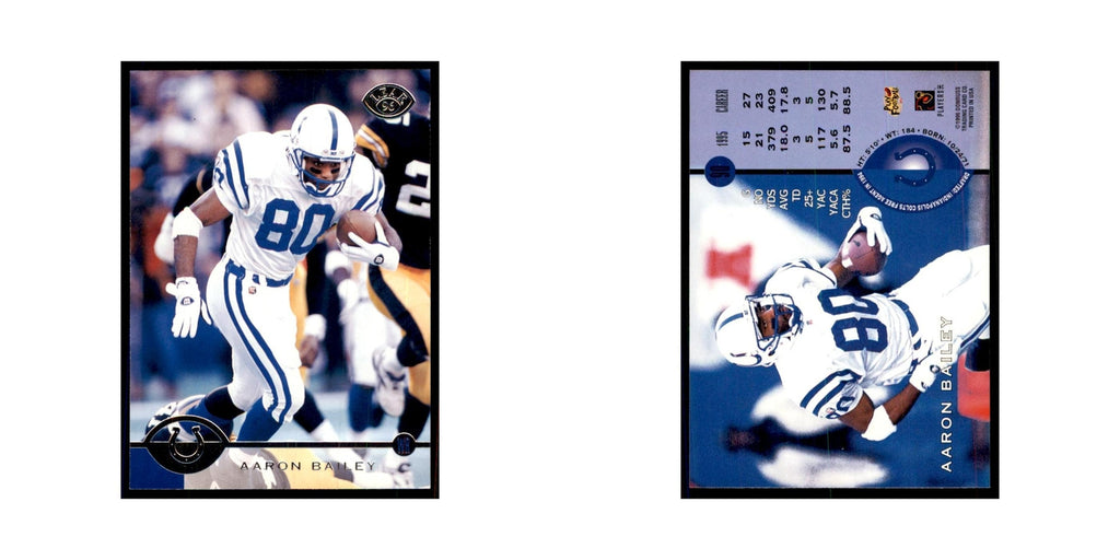 1996 Leaf Aaron Bailey Colts #90