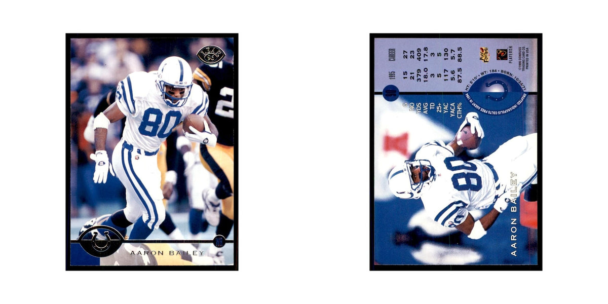 1996 Leaf Aaron Bailey Colts #90
