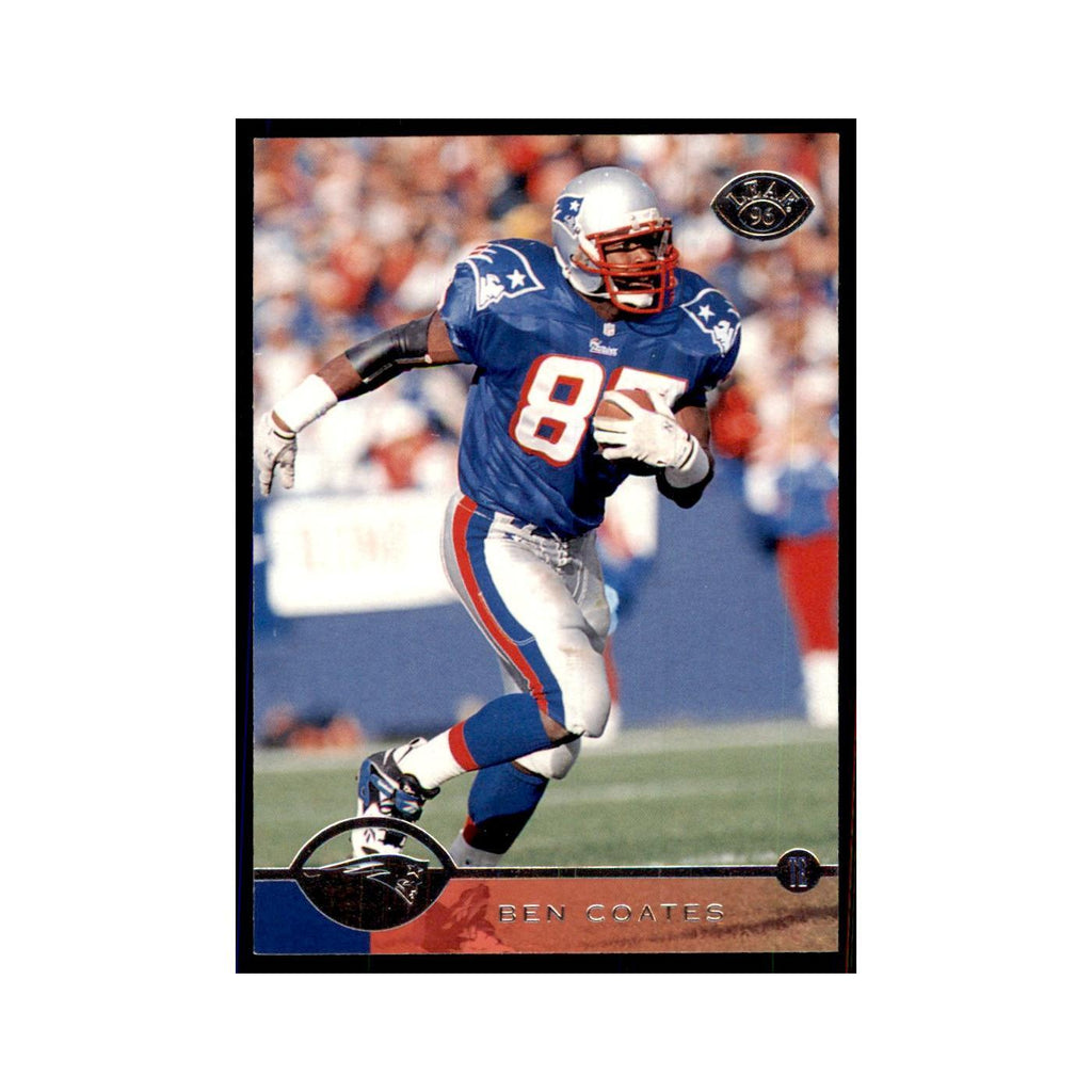 1996 Leaf Ben Coates Patriots #40