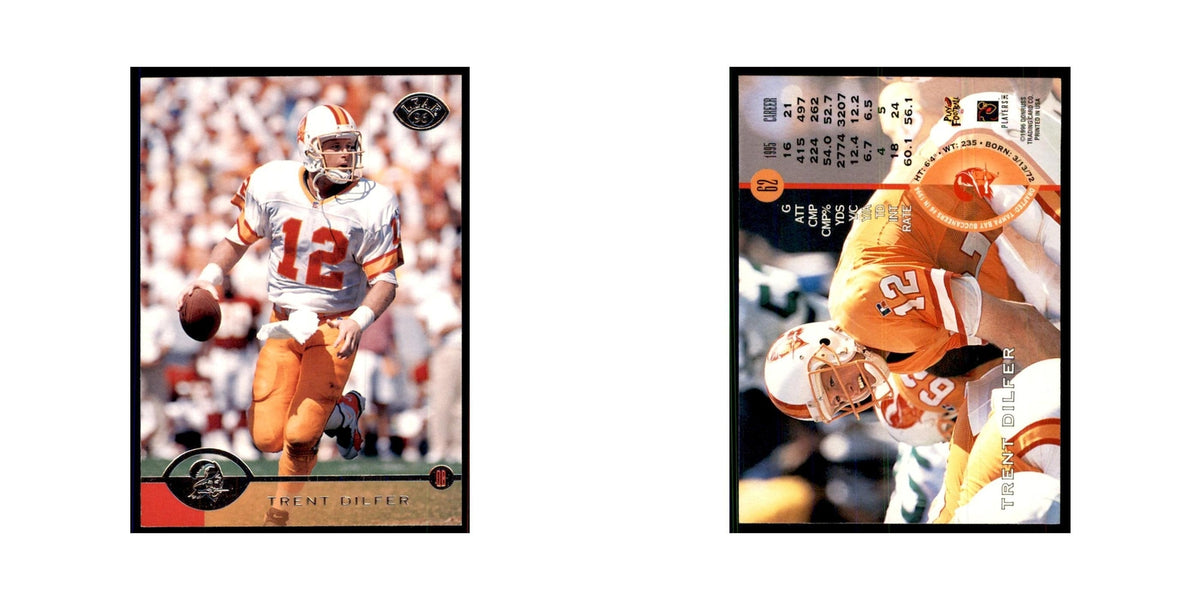 1996 Leaf Trent Dilfer Buccaneers #62
